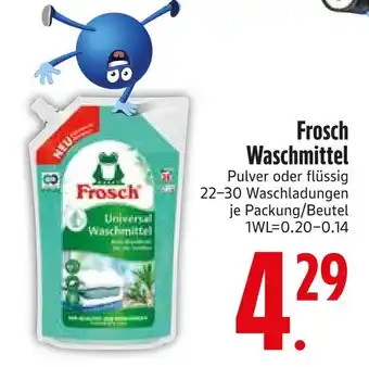 Edeka Frosch waschmittel Angebot