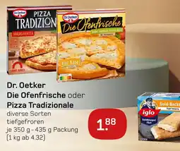 boni Center Dr. oetker die ofenfrische oder pizza tradizionale Angebot