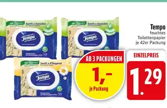 Edeka Tempo sanft & sensitiv oder sanft & pflegend Angebot