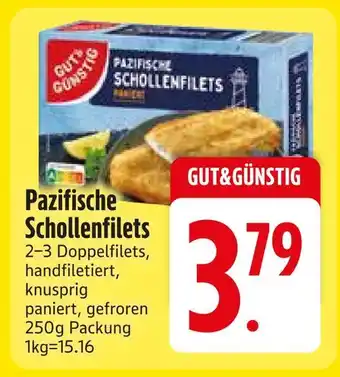 Edeka Gut & günstig pazifische schollenfilets Angebot