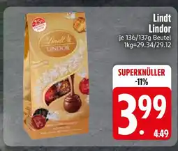 Edeka Lindt lindor Angebot