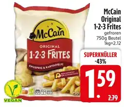 Edeka Mccain original 1-2-3 frites Angebot