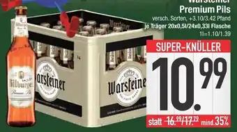 Edeka Warsteiner premium pils Angebot