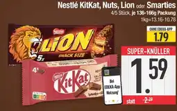 Edeka Nestlé kitkat, nuts, lion oder smarties Angebot