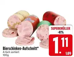 Edeka Bierschinken-aufschnitt Angebot