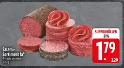 Edeka Salami-sortiment 1a Angebot