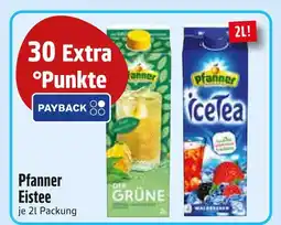 Edeka Pfanner eistee Angebot