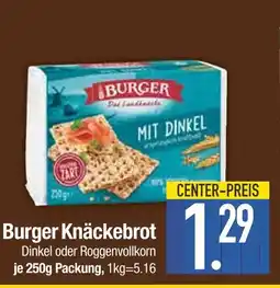 Edeka Burger dinkel oder roggenvollkorn Angebot