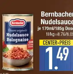 Edeka Bernbacher nudelsauce bolognese Angebot