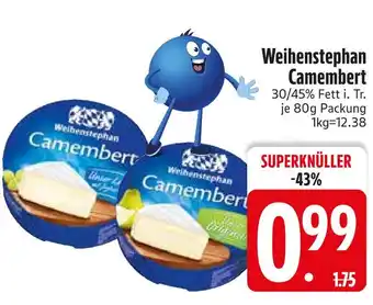 Edeka Weihenstephan camembert Angebot