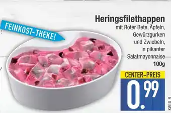 Edeka Heringsfilethappen Angebot