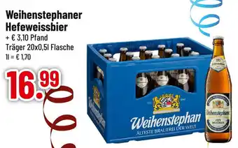 trinkgut Weihenstephaner hefeweissbier Angebot