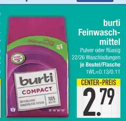 Edeka Burti feinwaschmittel Angebot