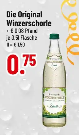 trinkgut Sauer die original winzerschorle Angebot