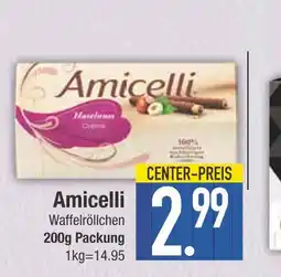 Edeka Amicelli waffelröllchen Angebot