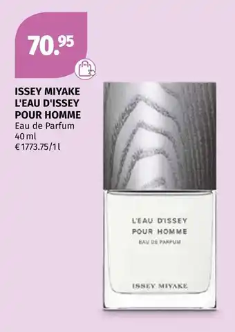 Müller Issey miyake l'eau d'issey pour homme Angebot