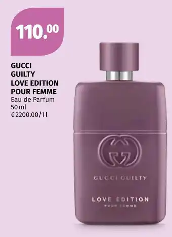 Müller Gucci guilty love edition pour femme Angebot