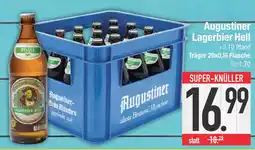 Edeka Augustiner lagerbier hell Angebot