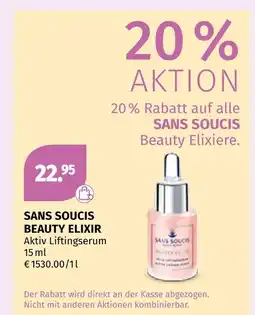 Müller Sans soucis beauty elixir Angebot