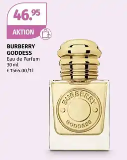 Müller Burberry goddess Angebot