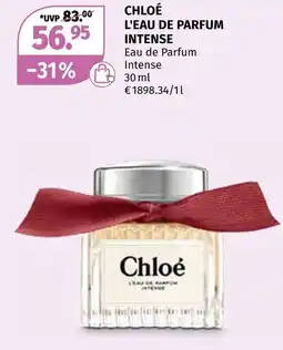 Müller Chloé l'eau de parfum intense Angebot