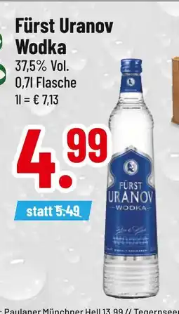 trinkgut Fürst uranov wodka Angebot