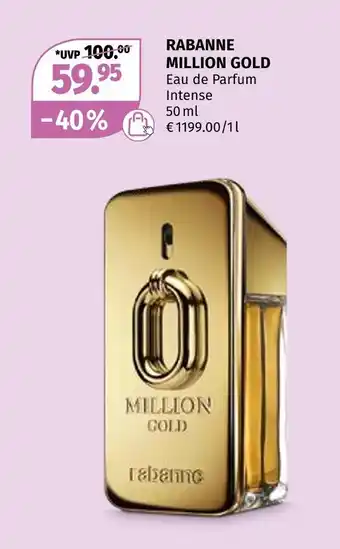 Müller Rabanne million gold Angebot