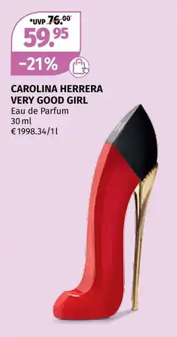 Müller Carolina herrera very good girl Angebot