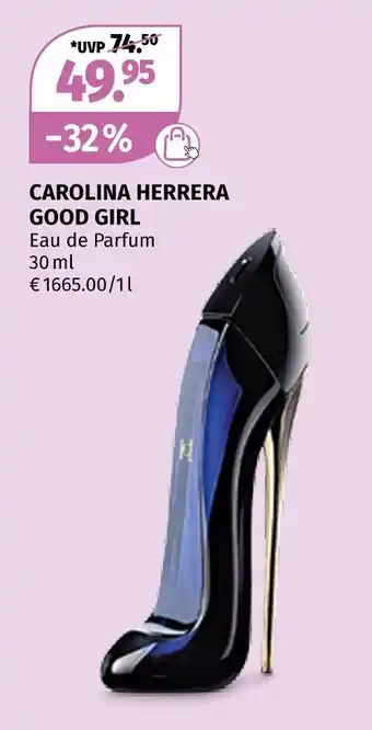 Müller Carolina herrera good girl Angebot