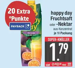 Edeka Happy day fruchtsaft oder -nektar aus konzentrat Angebot