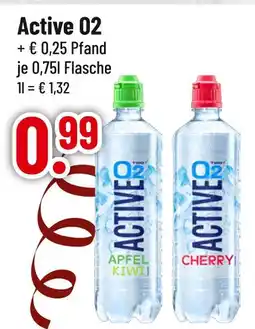 trinkgut Active o2 apfel kiwi, cherry Angebot