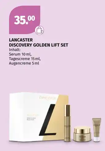 Müller Lancaster discovery golden lift set Angebot