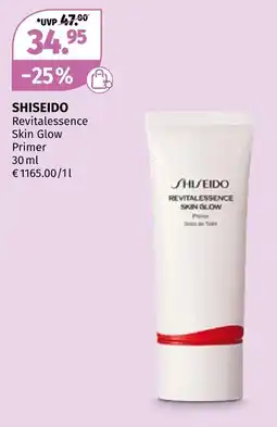 Müller Shiseido revitalessence skin glow primer Angebot