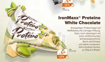 Müller Ironmaxx proteino white chocolate Angebot