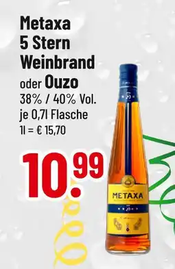 trinkgut Metaxa 5 stern weinbrand oder ouzo Angebot