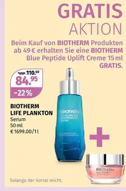 Müller Biotherm life plankton Angebot