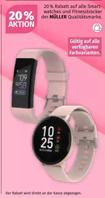 Müller Müller smartwatches und fitnesstracker Angebot