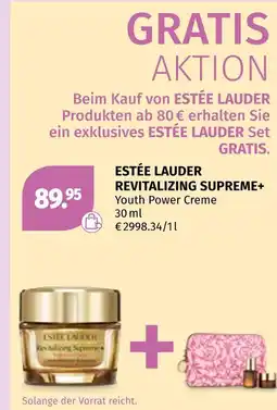 Müller Estée lauder revitalizing supreme+ Angebot