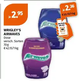 Müller Wrigley's airwaves Angebot