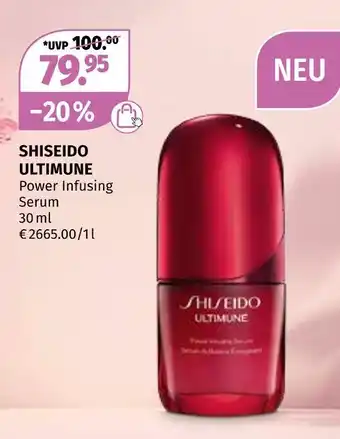 Müller Shiseido ultimune Angebot