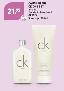 Müller Calvin klein ck one set Angebot