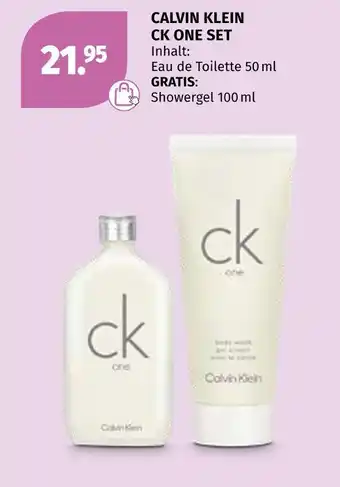 Müller Calvin klein ck one set Angebot