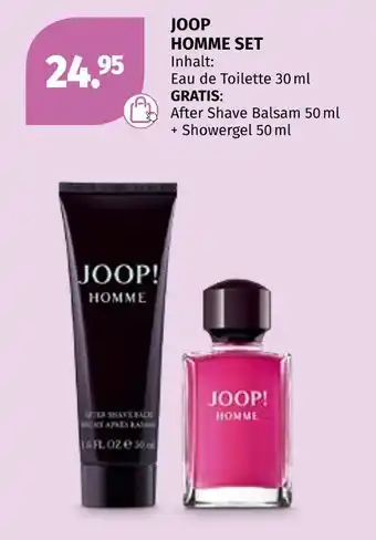 Müller Joop homme set Angebot