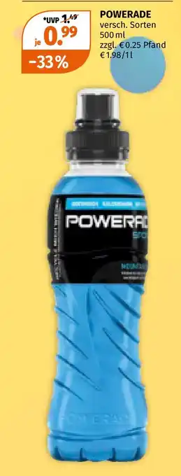 Müller Powerade Angebot