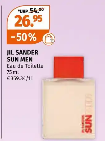 Müller Jil sander sun men eau de toilette Angebot