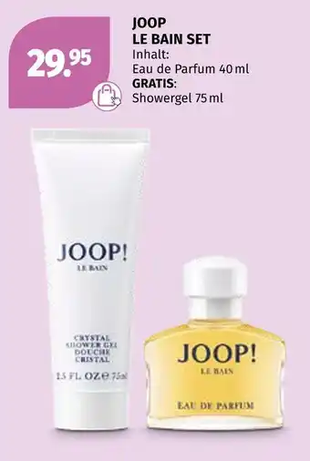 Müller Joop le bain set Angebot