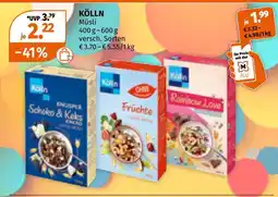 Müller Kölln müsli Angebot