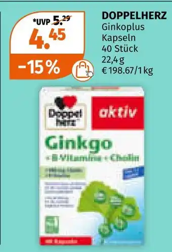 Müller Doppelherz ginkgo Angebot