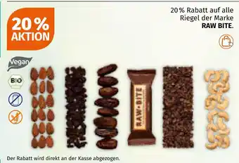 Müller Raw bite 20 % rabatt Angebot