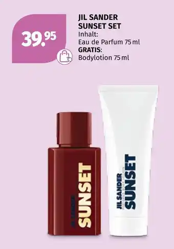 Müller Jil sander sunset set Angebot